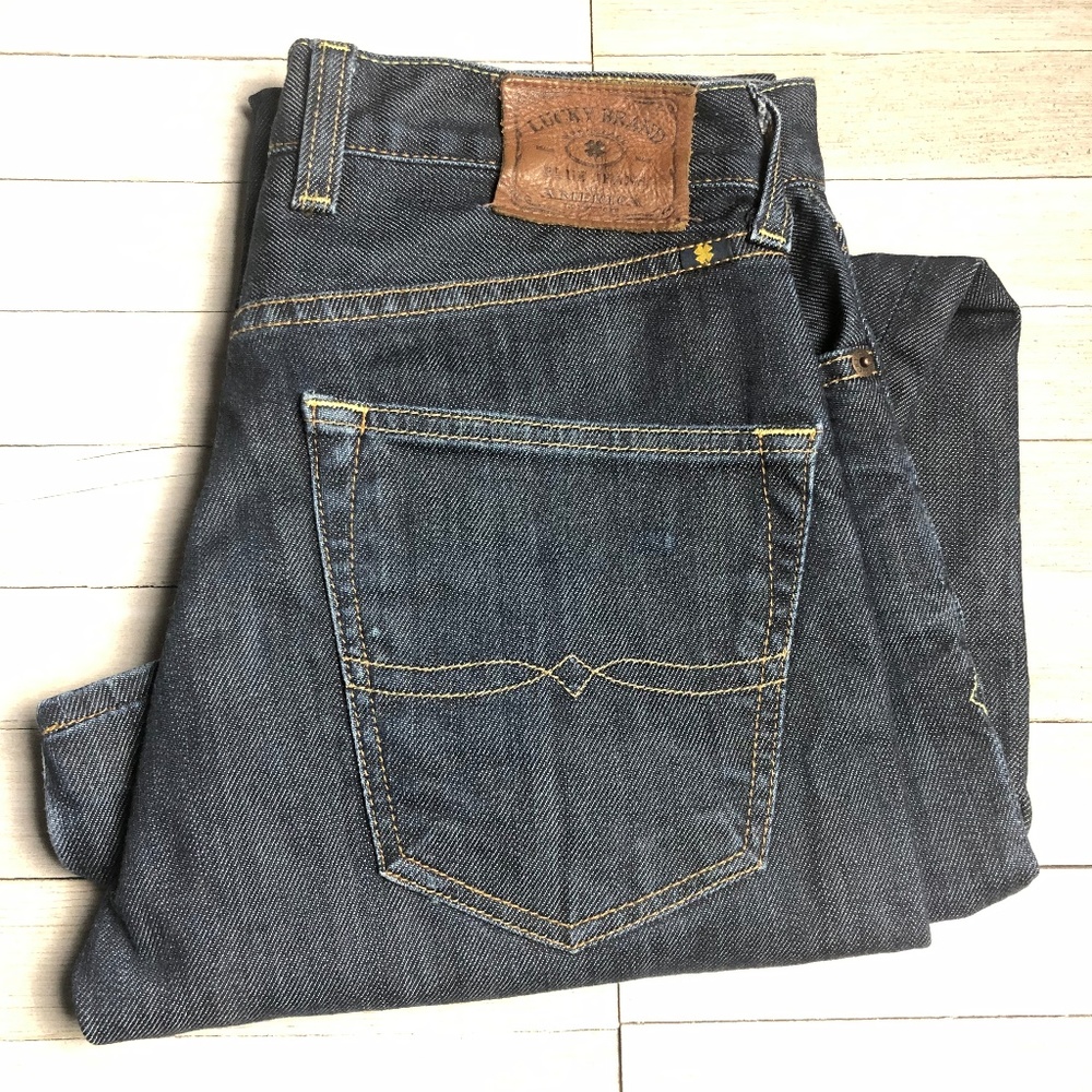 LUCKY BRAND 121 Heritage Slim Button Fly Jeans